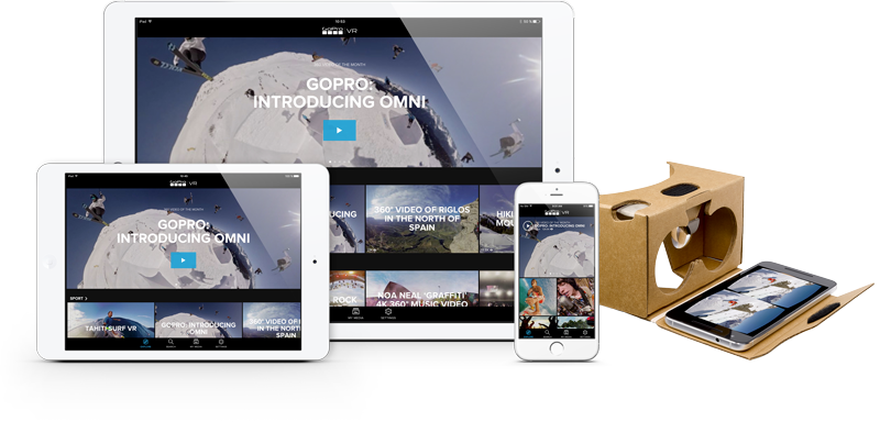 GoPro VR on devices