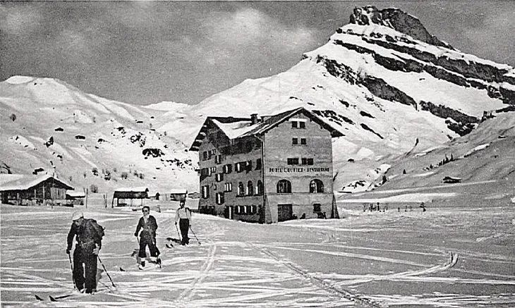 L’hôtel Couttet en hiver