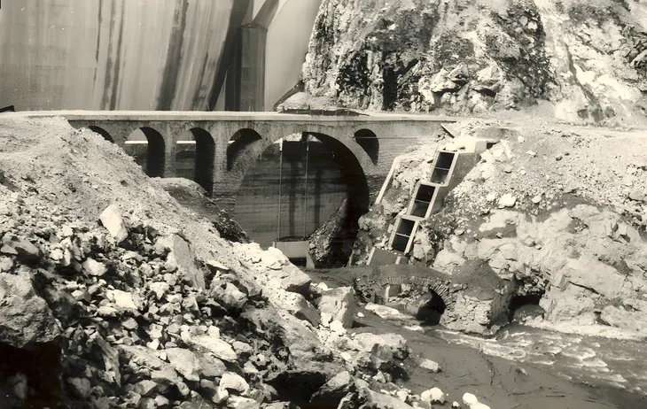 Ancien pont Duret / Gorge des Tines