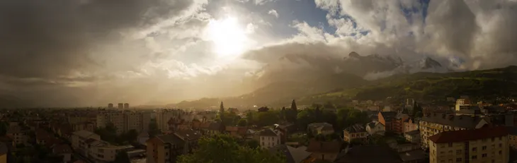 Pluie et soleil