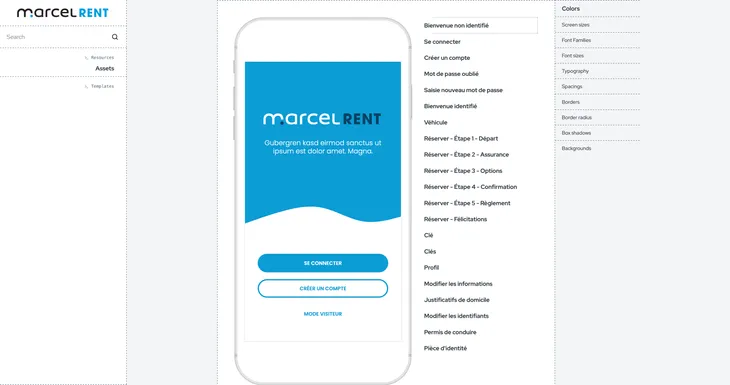 Écrans Marcel Rent
